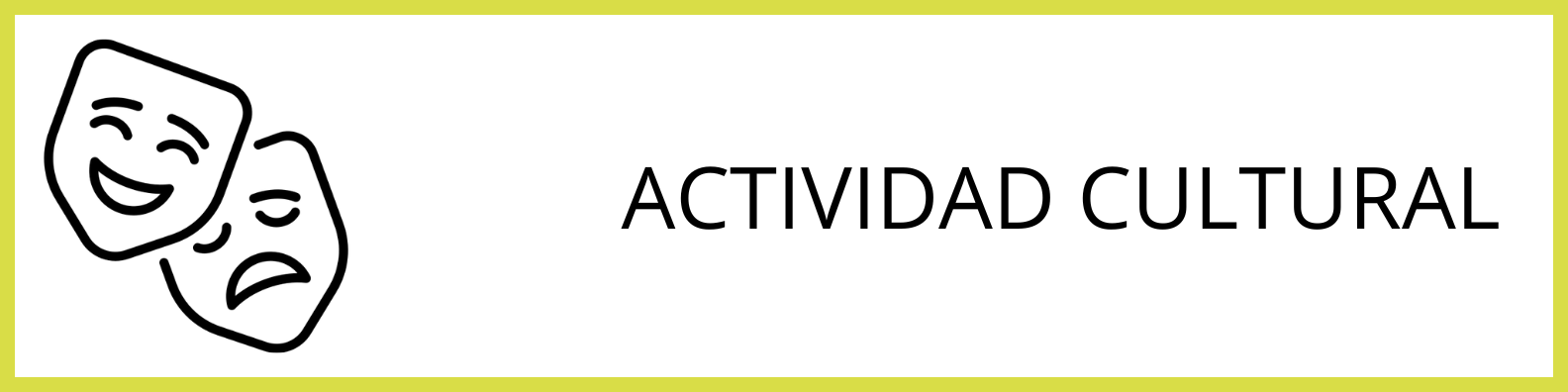 Icono Actividad cultural