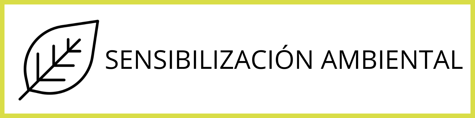 Icono Sensibilización Ambiental